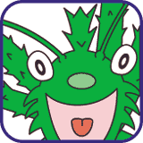 rosco the green spiny katydid
