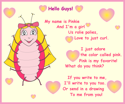 pinkie the pink roly poly